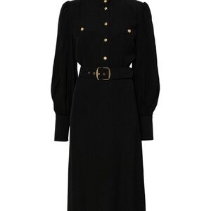 Zimmerman Utility MIDI Black Belted Dress